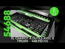 [54688] XL CHARIOT À OUTILS AVEC 8 TIROIRS - ASSEMBLÉ (468 PIÈCES)