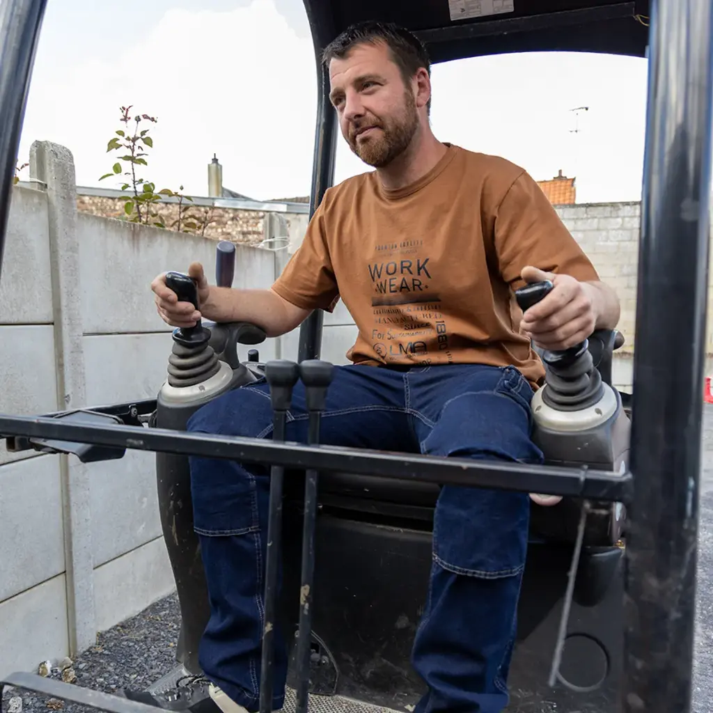 [9331] TOOLS T-shirt confortable au style authentique