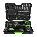 [54561] MALLETTE D'OUTILS AVEC CLÉ À CHOC BRUSHLESS BATTERIE 800NM