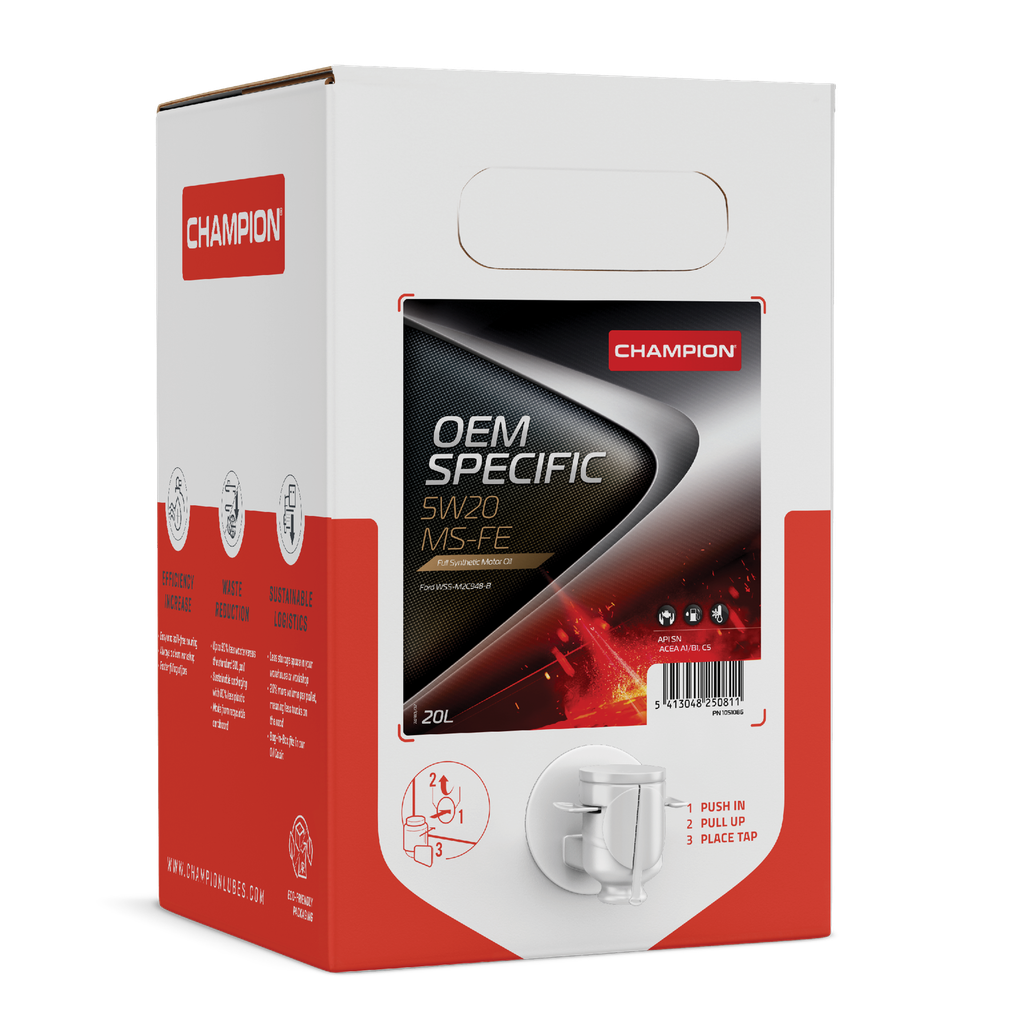 [1051086] Huile moteur CHAMPION OEM SPECIFIC 5W20 MS-FE 20L