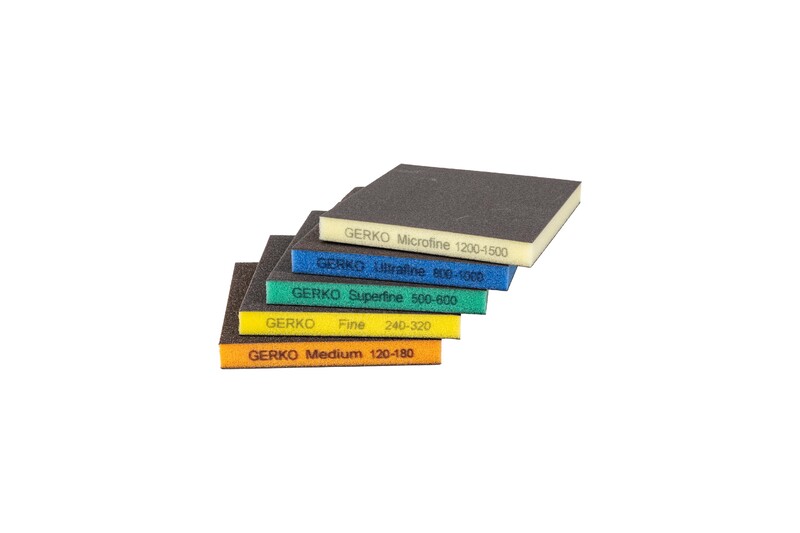 [FISP50] Gerko double sided sanding sponge Fine P240-320