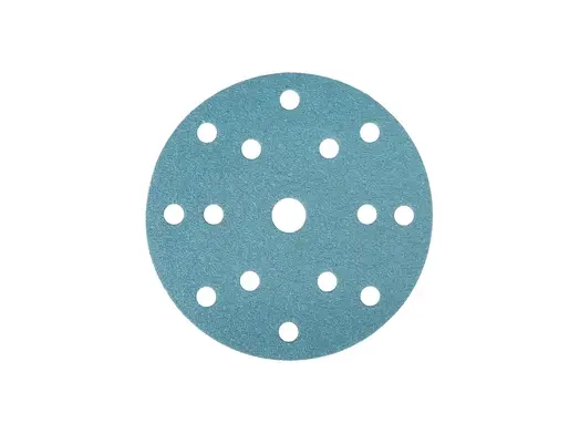 [SPC0150] Gerko disque abrasif blue ceramic ø150 - 15 troux P150 (50p.)