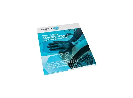 [WDS0800] Gerko wet & dry feuille abrasive 230 x 280 P800 (50p.)
