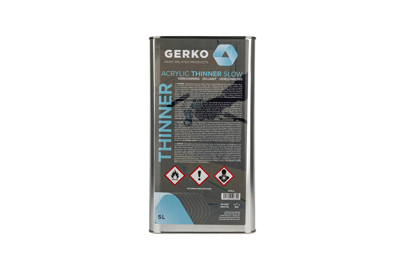 [AV05-S] Gerko diluant acrylique lent 5L