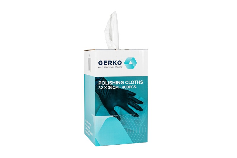 [PD10] Gerko chiffons de polissage par rouleau 32cm x 36cm 400pcs