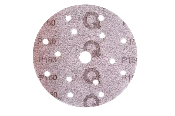 [30-250-1200] Q 30-250  Ceracut-F Disc 150 mm Velcro 15-hole  P1200