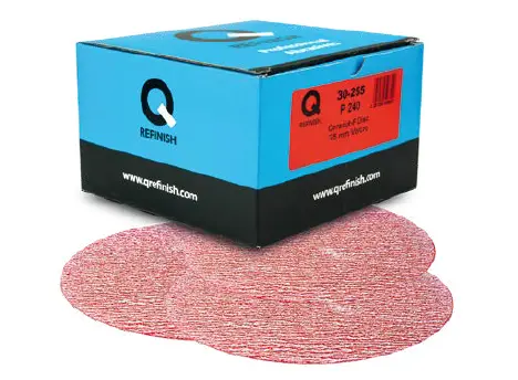[30-255-0600] Q 30-255  Ceracut-F Disc 75 mm Velcro  P600