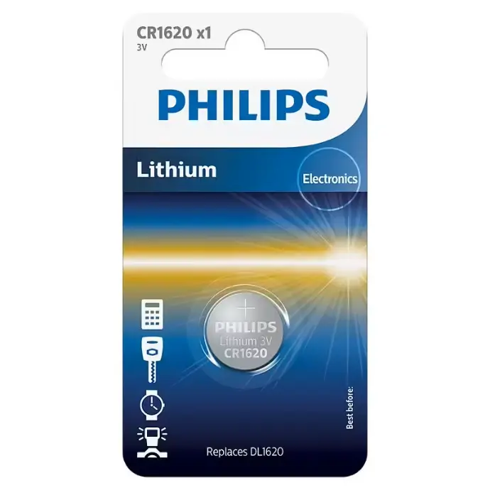 [10613073] CR1620 3.0V BLISTER DONT 0,005€ ECO TAXE