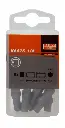 [K6625-1/4B-1P] Adaptateurs 6 pans de carré conducteur 1/4"