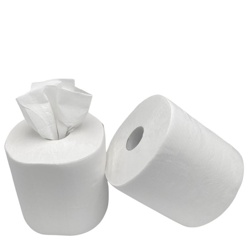 [040220] BOBINE BLANCHE 2PLIS COLLES T.1000 - LOT DE 2