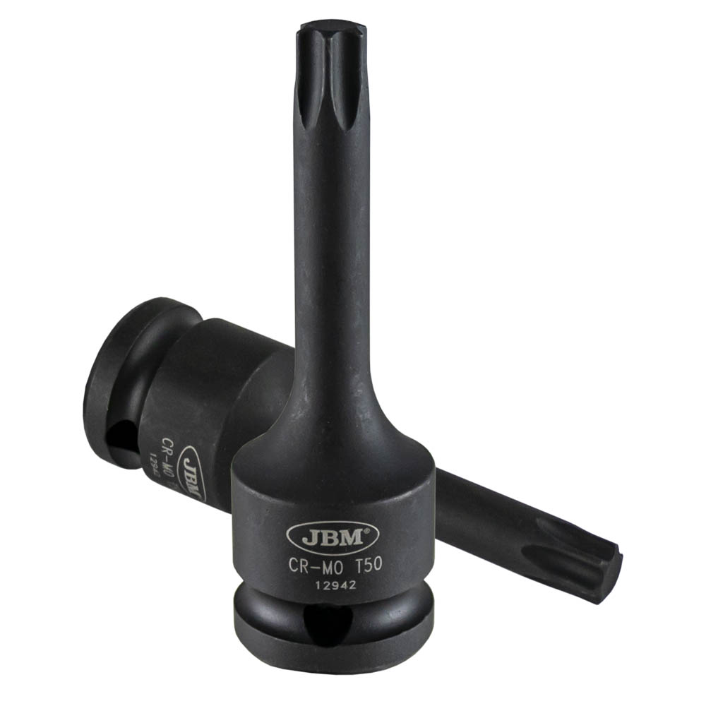 [12942] DOUILLES A CHOC TORX 1/2" T50 POUR 52340