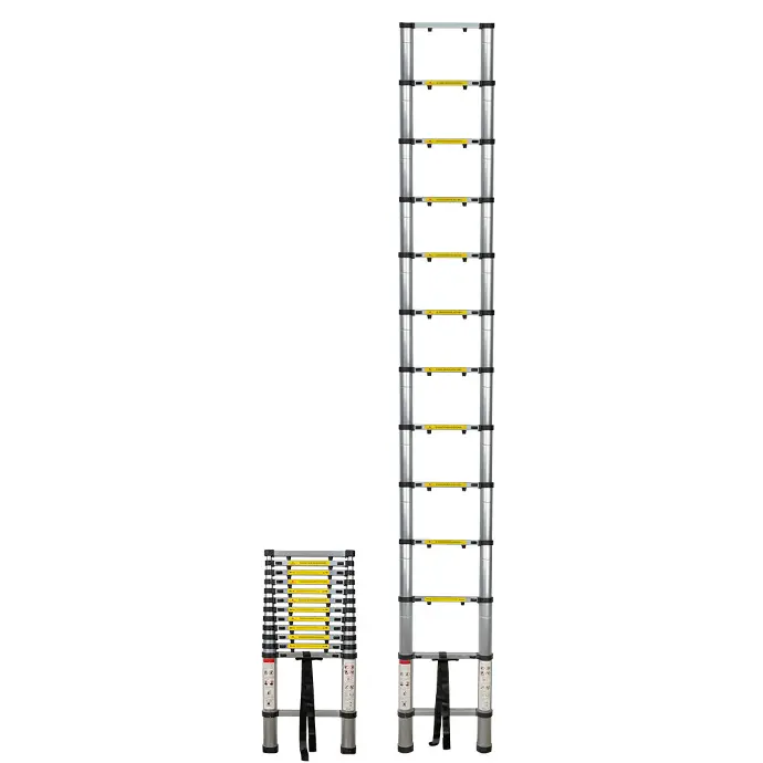 [51984] ÉCHELLES TÉLESCOPIQUE 12 PAS  3.8M