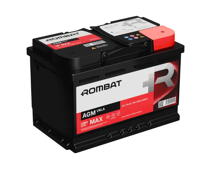 [AGM70] Batterie AGM VRLA - L3 12V 70Ah 760A