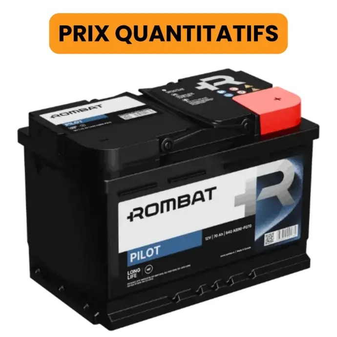 [P370] Batterie PILOT - L3 12V 70Ah 640A