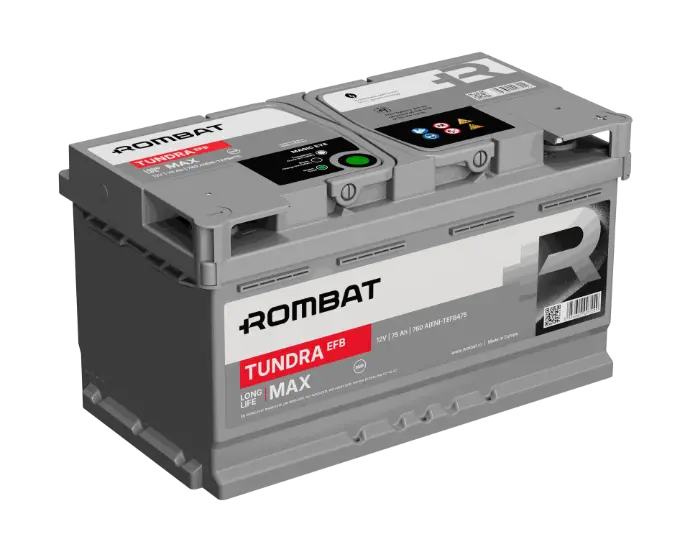 [TEFB475] ROMBAT Batterie TUNDRA EFB - LB4 12V 75Ah 760A