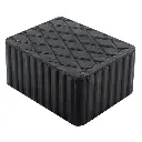 [54353]  COUSSIN DE LEVAGE EN CAOUTCHOUC POUR ASCENSEUR 160X120X80MM