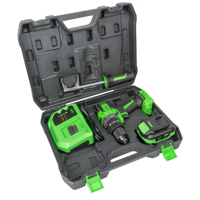 [60047C] PERCEUSE SANS FIL À 2 VITESSES AVEC MALLETTE