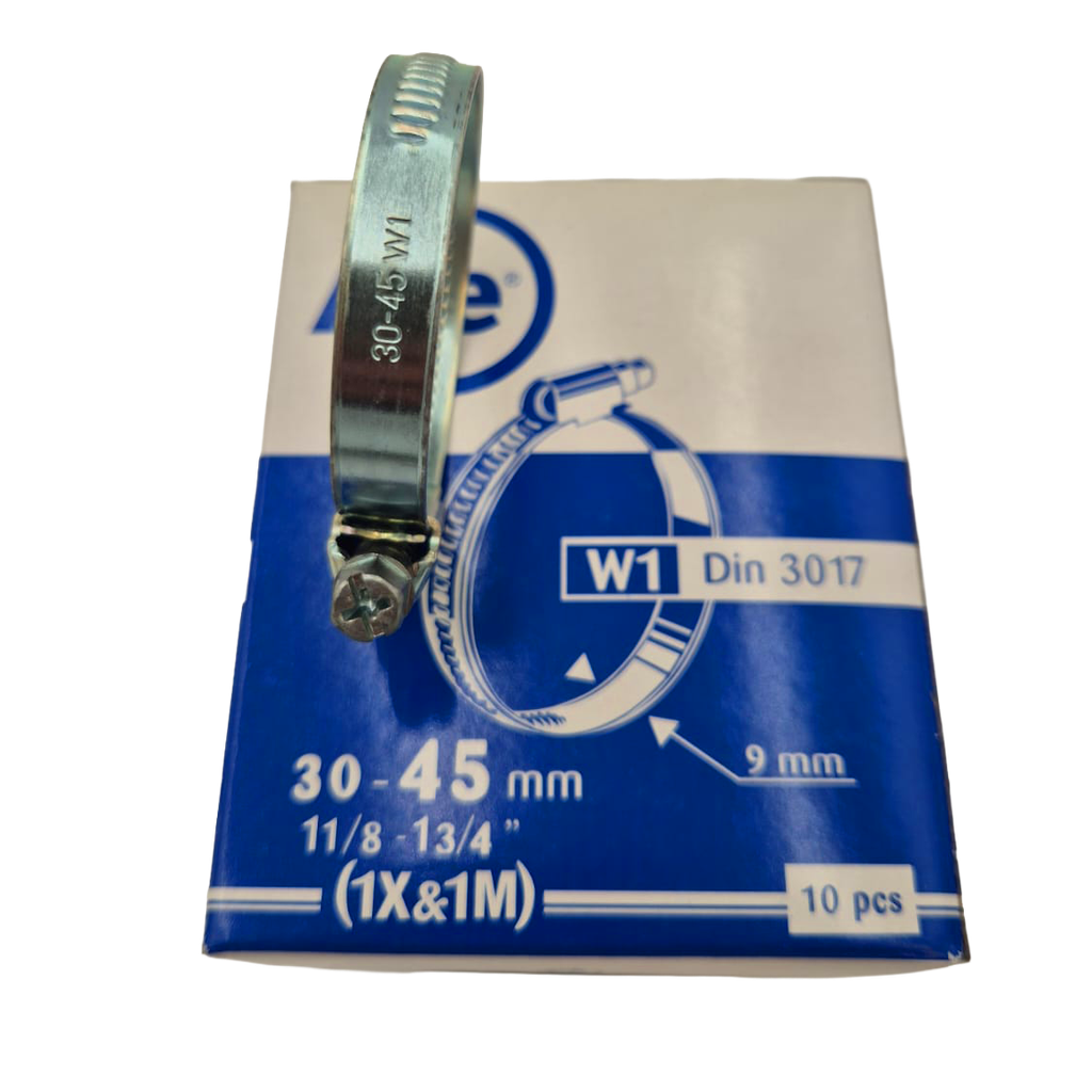 [1032] NP9 30-45 Boite 10 colliers bande pleine W1