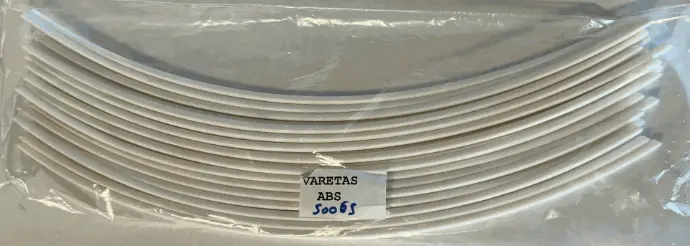 [50065] BAGUETTES PLASTIQUES ABS 30 CM X20