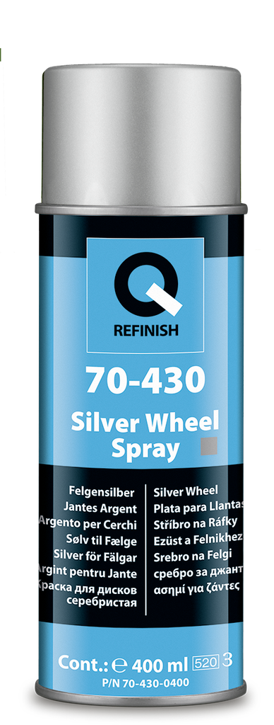 [70-430-0400] Q 70-430 Spray pour roue d’argent 400 ml