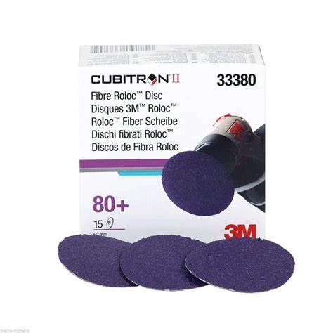 [33380] DISQUE ROLOC CUBITRON P80 50MM