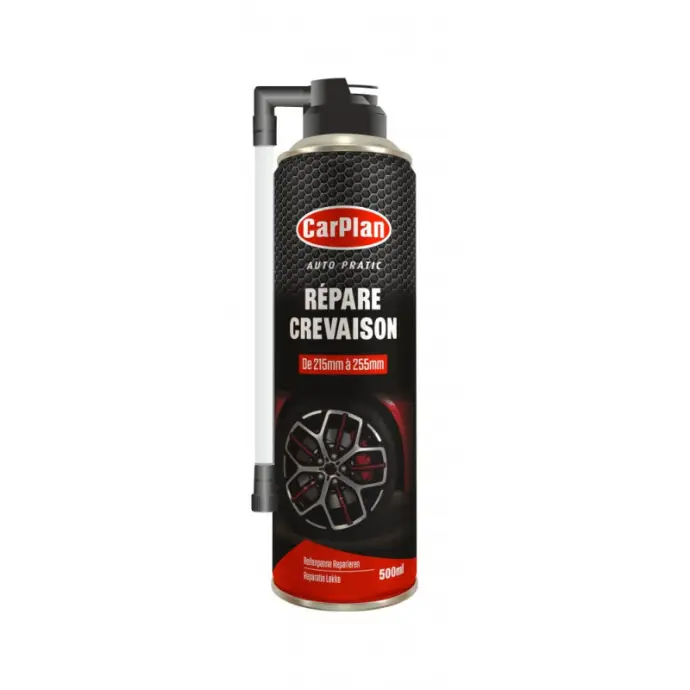 [CTY500] Dépanne Crevaison Pneu 17, 18 et 19 pouces (500ml) | CARPLAN Auto Pratic - CTY500