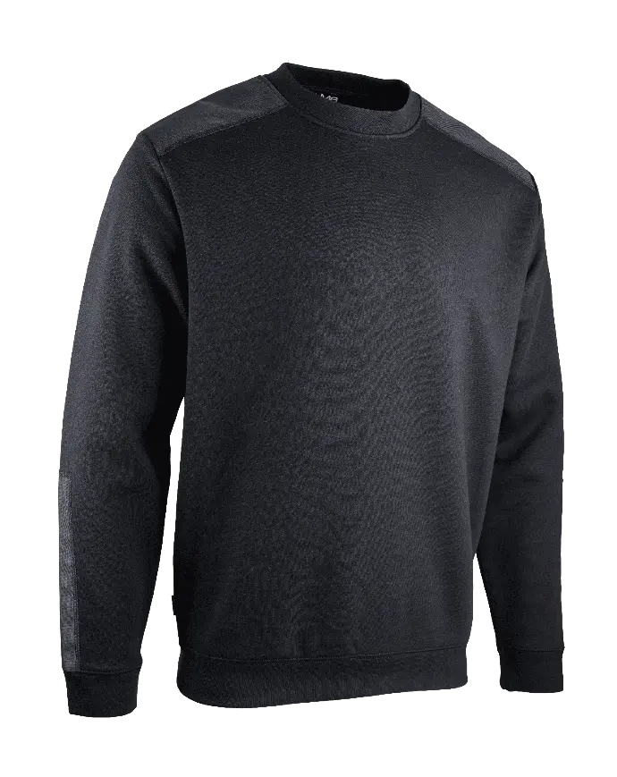 [8091] BRUXELLES Sweat col rond NOIR