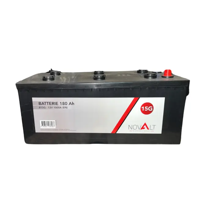 [BATNOV15G] BATTERIE NOVALT 12V 180AH 1000A(EN) B15G