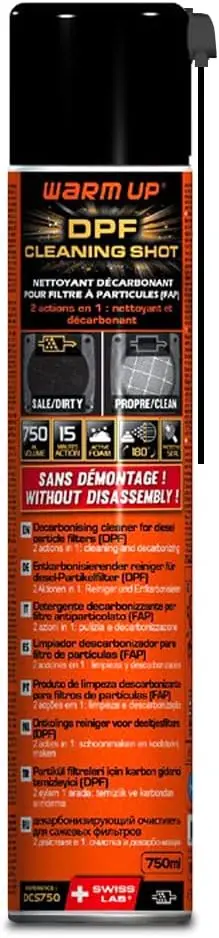 [WU-DCS7501] DECARBONANT NETTOYANT FILTRE A PARTICULE 750ML