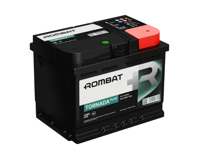 [T262] Batterie TORNADA PLUS - L2 62Ah 540A