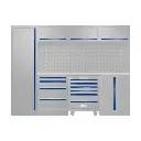 [17850] ENSEMBLE DE POIGNÉES POUR LA SÉRIE 446 - BLEU