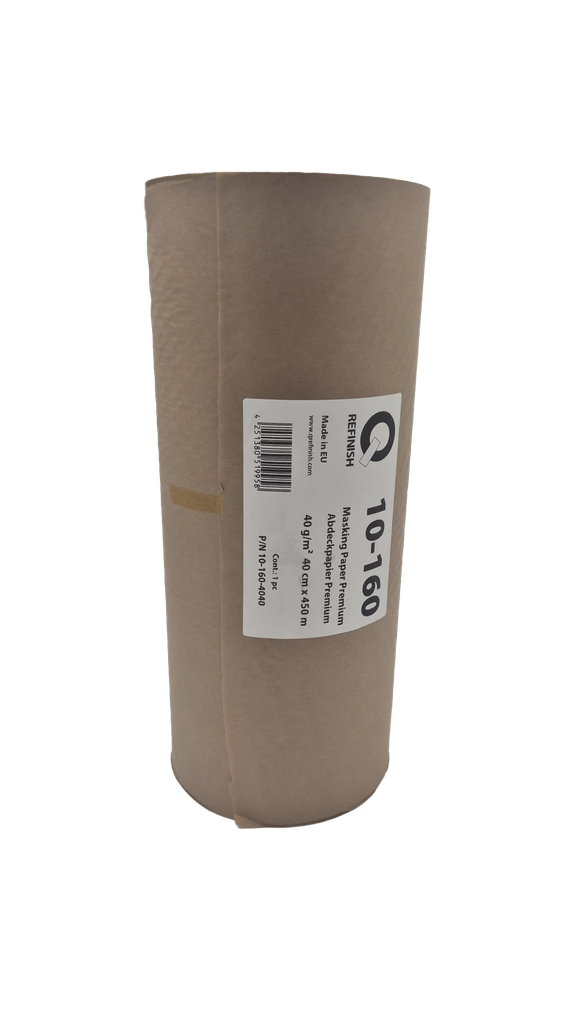  [10-160-4040] Q REFINISH Papier de masquage Premium 40 g/m² 40 cm x 450 m