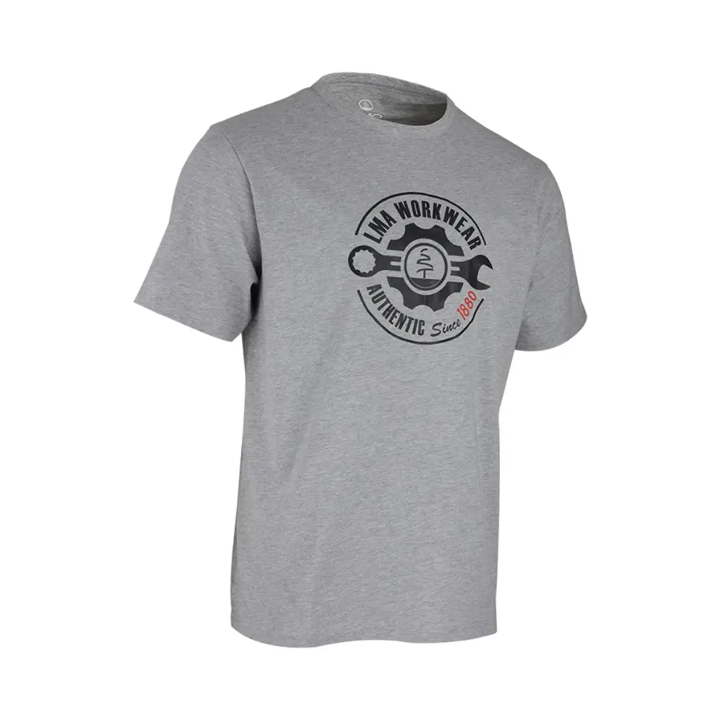 [9329] IRON T-shirt confortable au style authentique