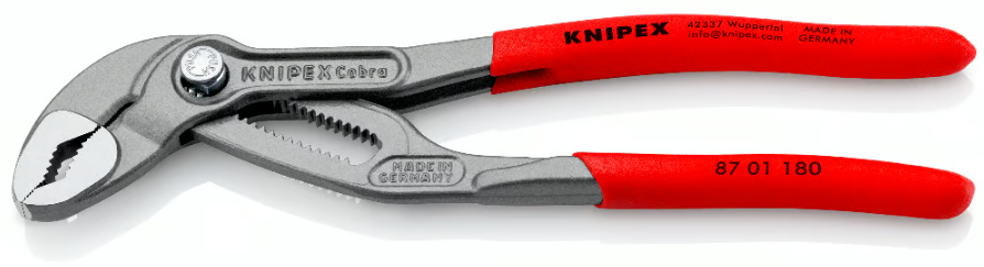 [13694] Pince multiprise entrepassée avec bouton poussoir Cobra® 150mm