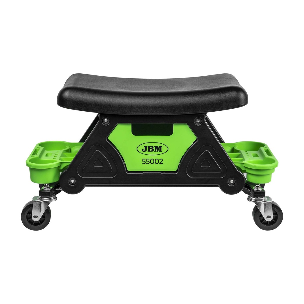 [55002] TABOURET EN ACIER AVEC PLATEAUX AMOVIBLES POUR OUTILS DE DETAILING