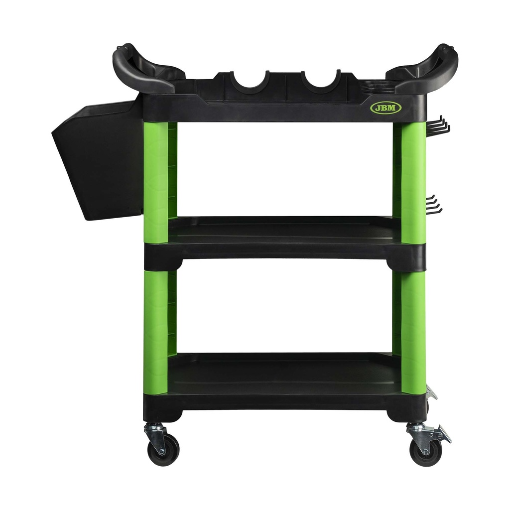 [55000] SERVANTE ATELIER 3 PLATEAUX + SUPPORTS POUR OUTILS DE DETAILING