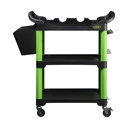 [55000] SERVANTE ATELIER 3 PLATEAUX + SUPPORTS POUR OUTILS DE DETAILING