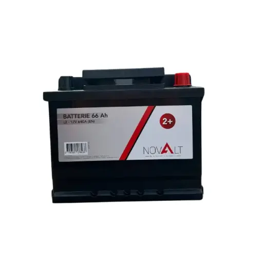 [BATNOV2+] BATTERIE NOVALT + 12V 66Ah 640A (EN) L2
