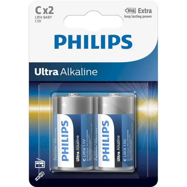 [55040021] PILE LR14/ C ULTRA ALKALINE B2 DONT 0,055€ EC