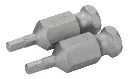 [74S/H6-2P] 2X EMBOUTS HEX 6X38 MM 7/16