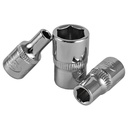 1/4" DOUILLE HEX 11MM - CHROMÉ