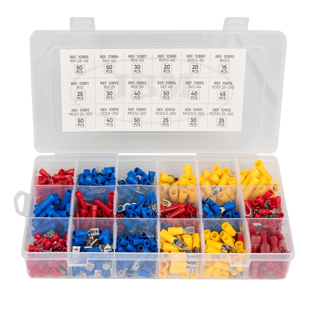 ÉTUI DE COSSES 635 PIÈCES