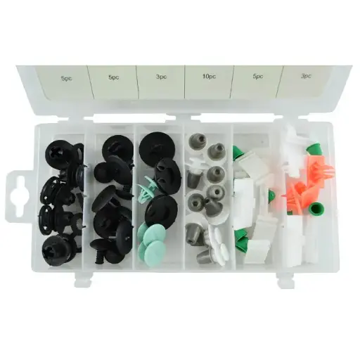 [52890] ETUI CLIP PLASTIQUE AUDI 31 PCS