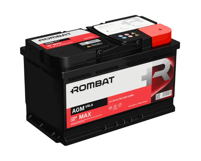 [AGM80] Batterie AGM VRLA - L4 12V 80Ah 800A