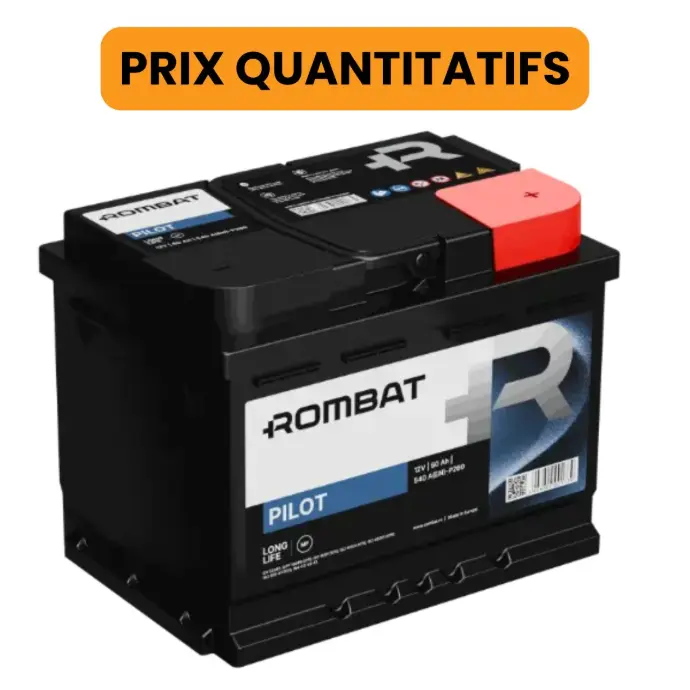 [P260] Batterie PILOT - L2 12V 60Ah 540A