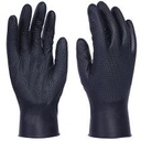 [54177] BOÎTE DE GANTS NOIRS EN NITRILE T:M 7,0MIL (100 GANTS) TEXTURE DIAMANT