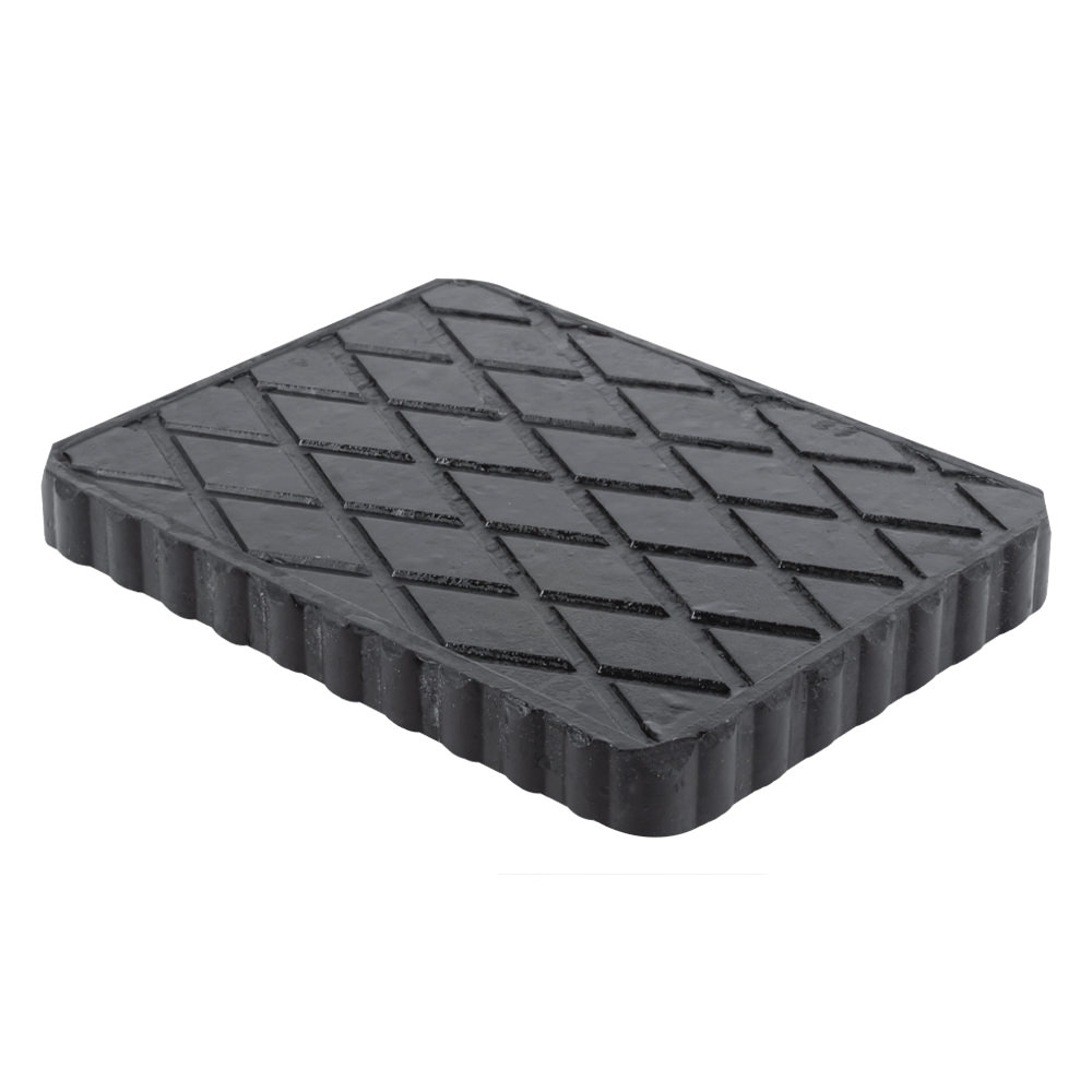 TAMPON EN CAOUTCHOUC POUR ÉLÉVATEUR 160X120X20MM
