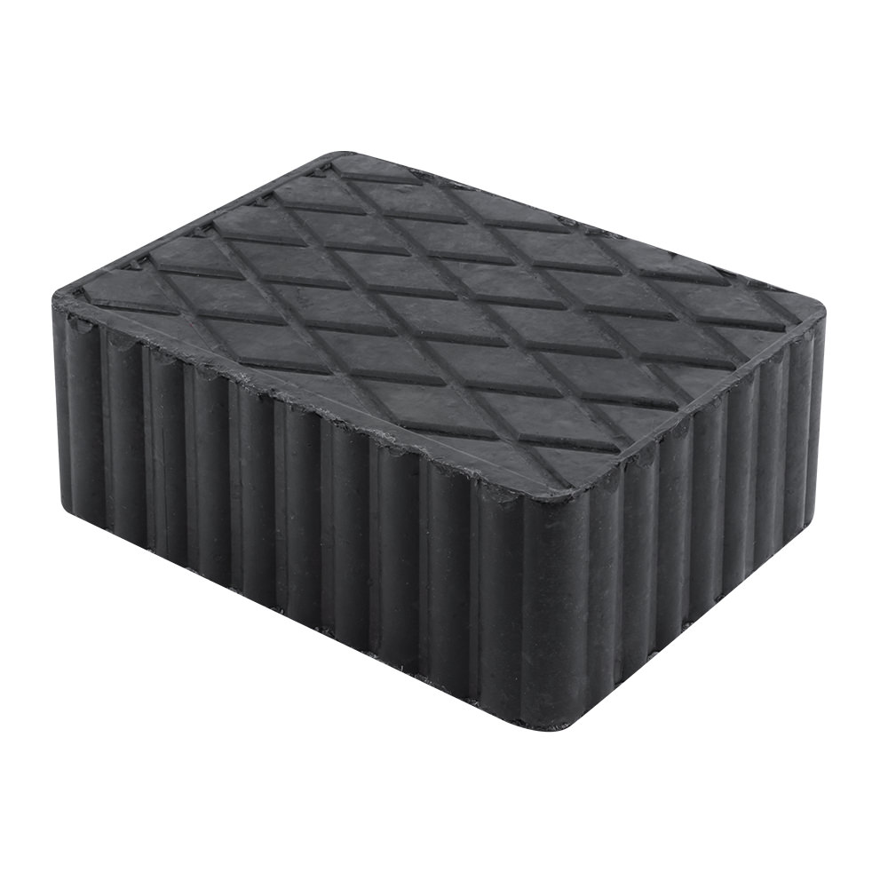 TAMPON DE LEVAGE EN CAOUTCHOUC POUR ASCENSEUR 160X120X60MM