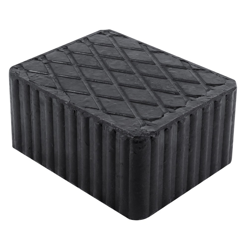 TAMPON DE LEVAGE EN CAOUTCHOUC POUR ASCENSEUR 160X120X80MM