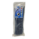 [1544] Sachet 50 liens nylon noir 7,2 x 250 mm